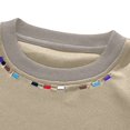 thumbnail image 6 of Zysthvn Lightweight Loose Sweatshirts for Men Casual Fall Long Sleeve Pullover Mens Sweatshirts Crewneck Solid Loose Tops, 6 of 10