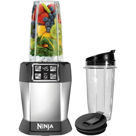 Ninja Nutrient Extraction Single Serve Blender with Auto IQ (Best Ninja Blender Recipes)
