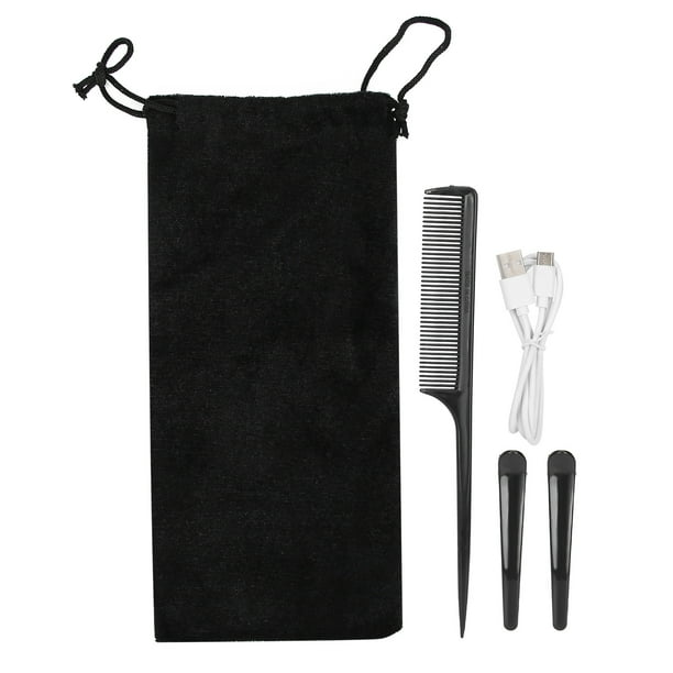 Rizador de Cabello, Curling de Hierro DC 5V LCD MUSTRA CALEFACCION RÁPIDA RECARGABLE PARA BELLEZA