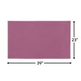 thumbnail image 5 of Better Homes & Gardens Ultra Soft Recycled Polyester Bath Rug, Skid-Resistant Bathroom Mat, 23 x 39 in, Violet Gem, 5 of 7