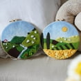 thumbnail image 3 of pitrice Landscape Wool Needle Felting Kit Beginner Children DIY Christmas Grassland, 3 of 8