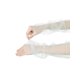 thumbnail image 4 of INSPIRAR CHIC Guantes sin dedos de malla con mangas de tul rizadas para mujeres, 1 par, verde claro, talla única, 4 of 6