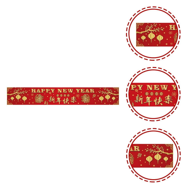 Banners Set for Chinese New Year  Banner design, Newyear, New year banner
