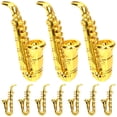 thumbnail image 1 of SHISUYAN Miniature Saxophone Golden Plastic 1 Set 1.77X0.79X0.39in, 1 of 9