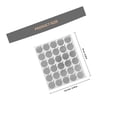 thumbnail image 4 of Homoyoyo Coussin d'Extension de Cils 900 Pcs Coussin de Colle pour Cils Ralentissement Durcissement Taille Compacte pour Professionnels Femmes, 4 of 5