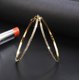 thumbnail image 1 of Pendientes de aro de diamantes brillantes para mujer - Pendientes colgantes de plata de ley 925 con piedras de corte redondo para regalo de cumpleaños y glamour cotidiano, 1 of 4
