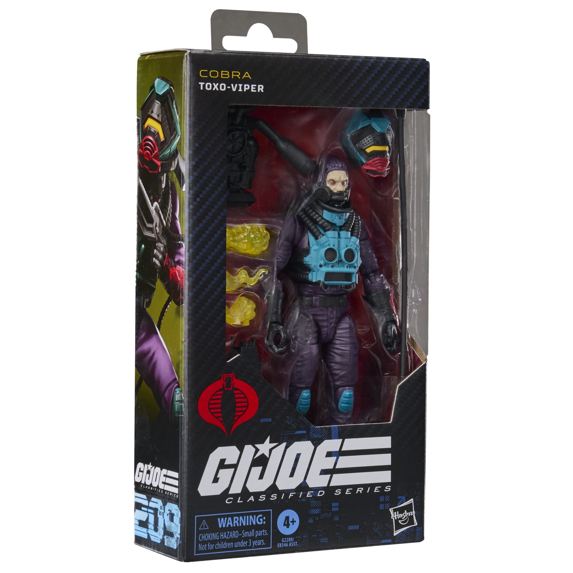 G.I. Joe Classified Series 209, Toxo-Viper, 6 Inch Action Figure