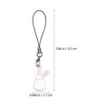 thumbnail image 2 of WRISTBIQUE 4Ud Cadena Para Teléfono Con Colgante Móvil Accesorio Adorable Y Duradero, 2 of 8