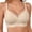 Beige, variant on Seamless Sheer Mesh Bralette for Airy Lightweight Soft Comfort Wireless T Shirt Bra with Jelly Support and Lift Small Bras for Women Custom Sports Bra Strapless Front Buckle Lift Bra