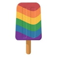 thumbnail image 2 of CafePress - Seamless Repeating Cute Rainbow Ice Pop Flag Patte - Sherpa Fleece Throw Blanket 60" x 50", 2 of 5
