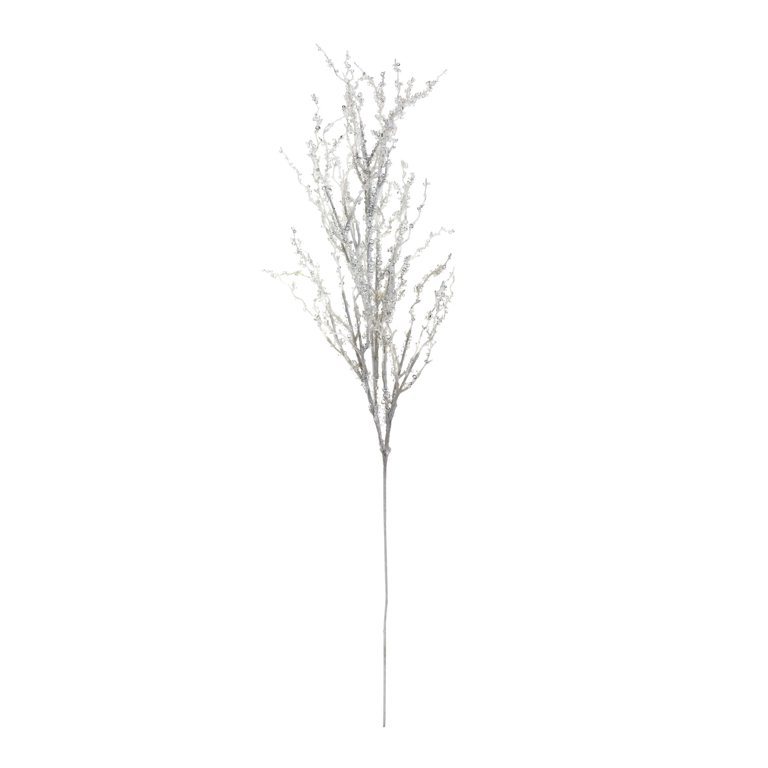 Melrose Set of 12 Flocked Birch Twig Christmas Branches 32.5