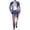 Black, variant on CONZONE Mens 2 Peice Suit Set Casual Dress Suit for Men Galaxy Graphic Long Sleeve Blazer Pants Elegant Slim Fit Party Wedding Business Set