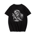 thumbnail image 2 of Men T Shirt for Big & Tall Man Graphic Short Sleeve Plus Size Oversized Tee Tshirts M T0 5DLS 001, 2 of 9