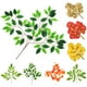 thumbnail image 1 of Gwong Decoración hogareña 12pcs Planta artificial Banyan Maple Tree Hojas Home Party Garden DIY Decoración Gwong 21048375, 1 of 7