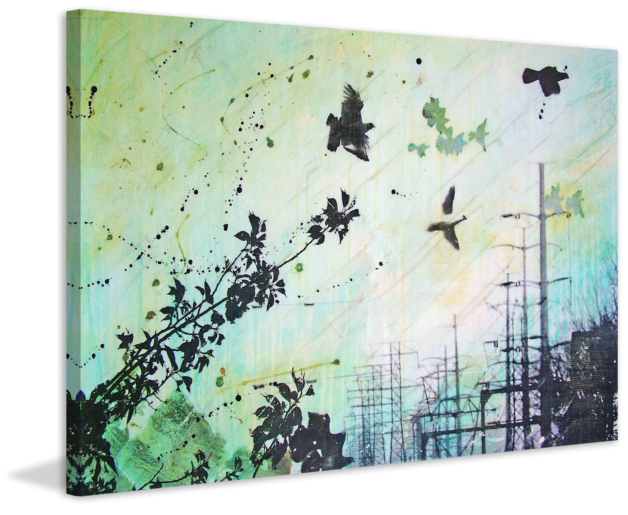 Marmont Hill "Auspex" by Tracy Silva Barbosa Painting Print on Canvas
