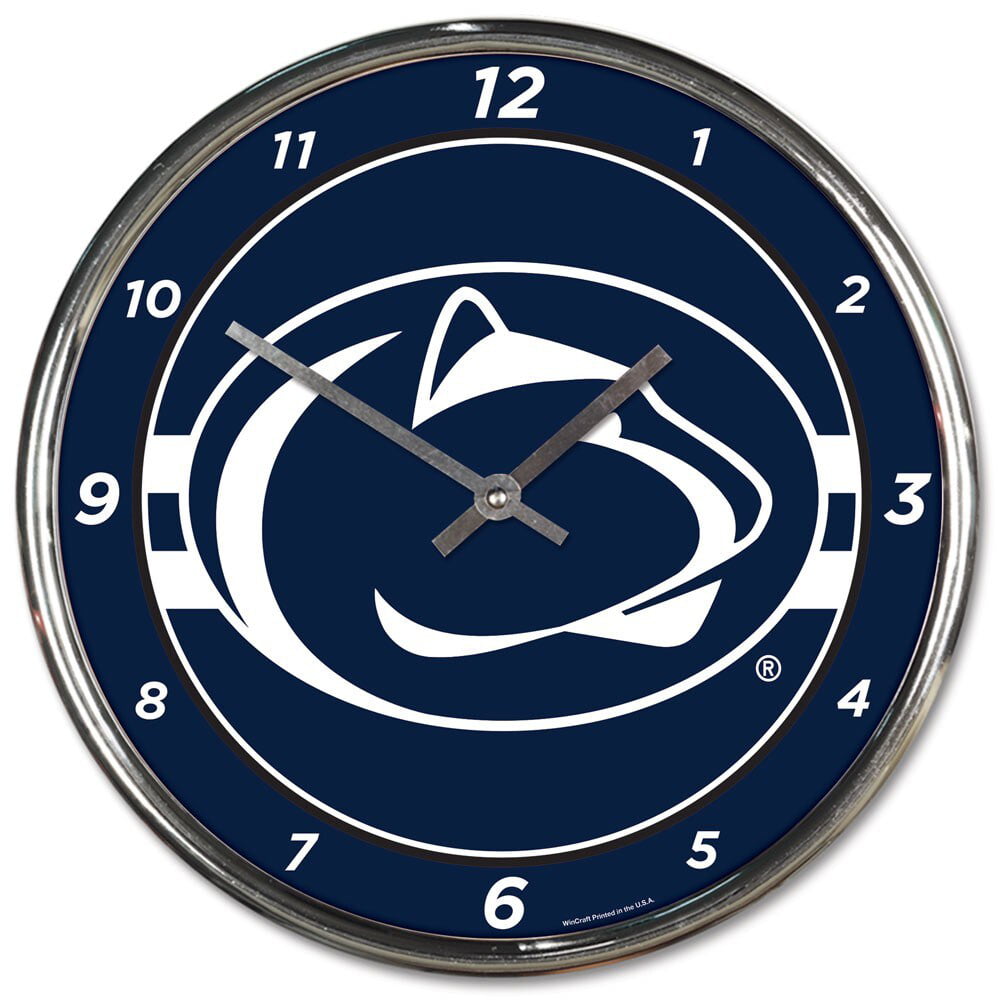 WinCraft NCAA Chrome Clock