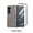 Gray, variant on ELEHOLD Case for Samsung Galaxy Z Fold 7, Slim & Durable Shockproof Rigid Plastic Phone Case Built-in Screen Protector,Skyblue