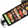 thumbnail image 4 of 35" Electric Grill - Nonstick Iron Plate, Adjustable Temp, Drip Tray, Indoor&Outdoor, Luxury BBQ Gift Set, Festival Gift, 4 of 10