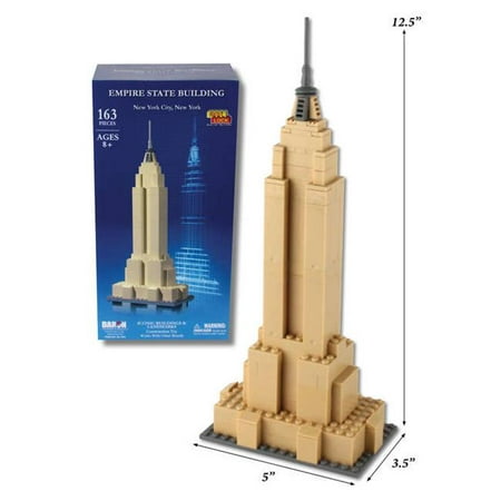 Empire State Building Construction Set, 163 Piece (Best Way To See Empire State Building)