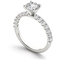 thumbnail image 6 of 1 Carat T.W. Diamond Classic 14kt White Gold Engagement Ring, 6 of 8