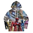 thumbnail image 3 of Power Rangers Youth Hoodies Boys Girls 3D Printed Sweatshirt Fall Winter Clothes Long Sleeves Pullover Sweater XL, 3 of 6