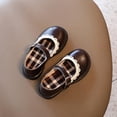 thumbnail image 3 of URMAGIC Toddler Girl's Classic Mary Jane School Uniform Shoes Flat Dress Shoes 16 Months-7 Years, 3 of 5
