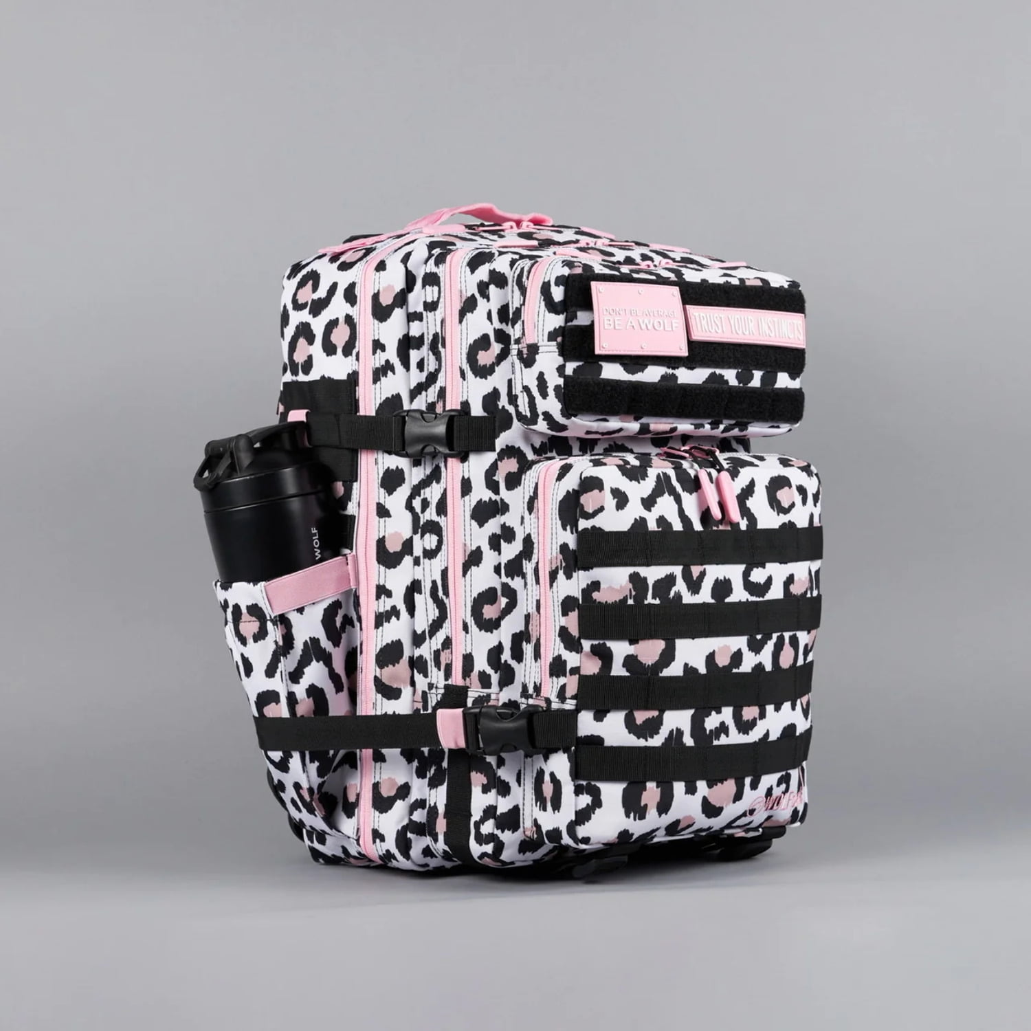 Wolfpak 45L Backpack Leopard Pink Zip - Walmart.com