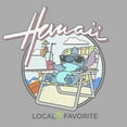 thumbnail image 2 of Boy's Lilo & Stitch Hawaii's Local Favorite Graphic Tee Athletic Heather Small, 2 of 5