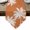 Orange, variant on Burnt Orange Palm Trees Table Runner Linen Burlap Table Runner 36 Inches Small Farmhouse Tropical Summer Beach Dresser Scarves for Kitchen Island Coffee Dining Room Party Holiday Decor 13"x36"