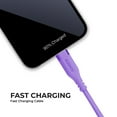 thumbnail image 6 of Liquipel Powertek Neon USB-C to USB-C - Purple, 6 of 7
