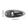 thumbnail image 2 of Guitar Input Jack Socket Plate Output Loaded Jack Copper for Electric Guitar Replacement Part 3pcs, 2 of 5