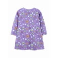 thumbnail image 2 of Bellafa Toddler Girls 100% Cotton Embroidery Applique Long Sleeve Dresses 2-7 Years Girl Kids A-line Halloween Pumpkin Party Dresses, 2 of 8