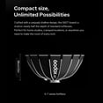 thumbnail image 2 of Riwcyla S85T 85cm/33.5in Quick Release Umbrella Softbox Professional Foldable Softbox with Standard Bowen Mount & Diffusers for Photography Studio Photography Portrait Live Stream, 2 of 6