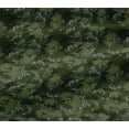 thumbnail image 5 of oneOone Cotton Jersey Olive Green Fabric Florals Sewing Material Print Fabric By The Yard 58 Inch Wide, 5 of 6