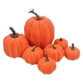 thumbnail image 3 of 7 calabazas artificiales de espuma para decoración del hogar, calabaza falsa de Halloween para naranja, 3 of 9