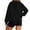 Black, variant on Yuhangmm Hooded Sweatshirt Women Zip Up Hoodie Pullover Long Sleeve Pocket Drawstring Casual Sweatshirt for Comfortable Winter Style with Cozy Material Purple L