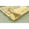 thumbnail image 2 of Wedding Tree Guest Book Personalized Wood Engraved Name And Date Photo Album Book For Gifts, 2 of 6