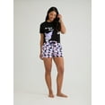 thumbnail image 2 of My Melody and Kuromi Women's and Women's Plus Graphic Tee and Shorts Set, 2-Piece, Sizes XXS-2XL, 2 of 5