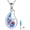 01: Hummingbird, variant on 925 Sterling Silver Urn Cremation Necklace for Ashes, Hummingbird/Elephant/Moon Star/Paw Print Urn Pendant Memorial Necklaces Keepsake Animal Jewelry Gift for Women Dog Cat Pet Lovers