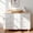 White, variant on Green Dresser for Bedroom, 6 Drawer Dressers with Solid Wood Legs, Baby Dresser for Kids, Storage for Clothes and Baby Essentials