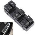 thumbnail image 4 of Window Lifter Switch Sensitive Replacement Abs Black Power Window Control Switch 93570-3x000 For Hyundai-kia K2, 4 of 5