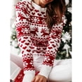 thumbnail image 2 of Nuevo invierno Navidad mujeres suéteres pulóver Tops Casual manga larga estampado suéter de punto ropa de mujer prendas de vestir 2024, 2 of 5