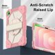 thumbnail image 4 of Funda Resistente a Golpes para Samsung Galaxy Tab S11, Funda Protectora de Silicona + Capa de PC Anti Caída con Asa Giratoria de 360°, Soporte, Correa para el Hombro, Rosa, para Galaxy Tab S11, 4 of 9