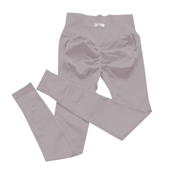 WILLBEST Pantalones de Yoga de Cintura Alta Sin Costuras para Mujer, Mallas de Fitness con Realce de Longitud 3/4, Mallas Elásticas para Entrenamiento, Gimnasio Y Correr. Chica