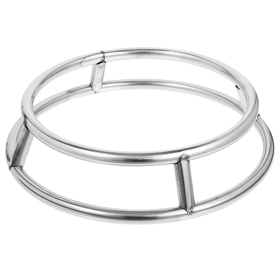 RENACLIPY Stainless Steel Multi-Function Wok Rack Portable Pot Stand for Home Kitchen Cooking