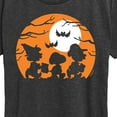 thumbnail image 3 of Peanuts - Trick Or Treat Silhouettes - Women's Short Sleeve Graphic T-Shirt, 3 of 6