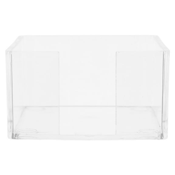 Masteelf Acrylic Holder Clear Acrylic Notepad Holder Dispenser for Dorm Room and Office Desk Organizer