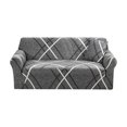 thumbnail image 3 of Seater Printed Sofa Cover Couch Slipcover Elastic Stretch Armchair / Loveseat / Couch Sectional Sofa Slipcover Furniture Protector Dog Pet/ Sofa Covers (Three-Seater Sofa Covers 190-230), 3 of 3