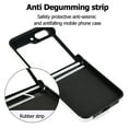 thumbnail image 2 of TECH CIRCLE Case for Galaxy Z Flip 6, Classic PU Leather Adjustable Wristband Kickstand Anti-Scratch Shockproof Protection Cover for Samsung Galaxy Z Flip 6 5G 2024,White, 2 of 8