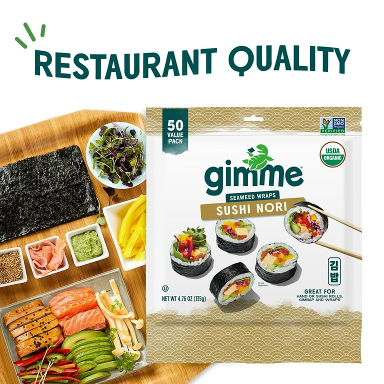 Roasted seaweed for sushi deals